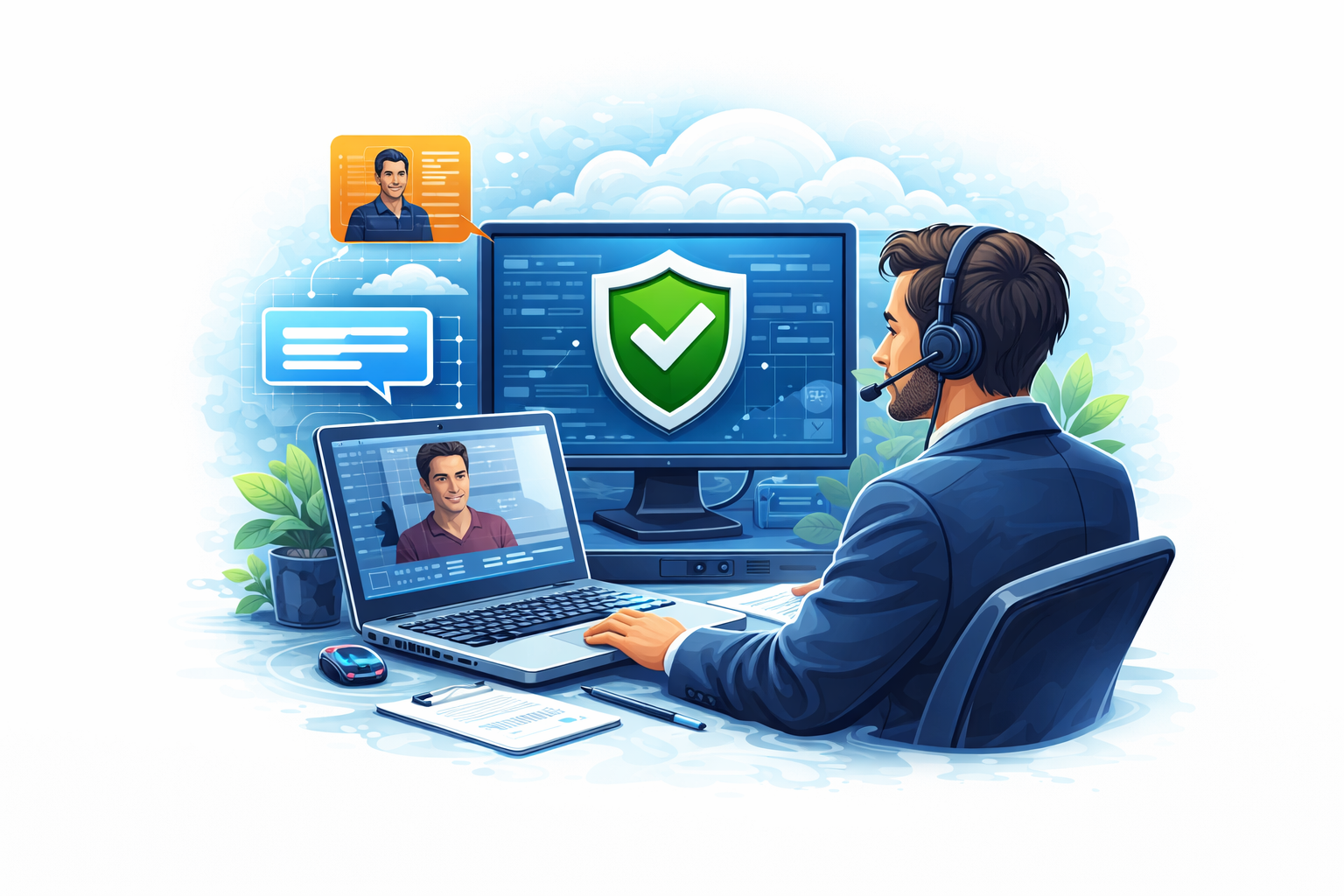 Soporte remoto y en sitio